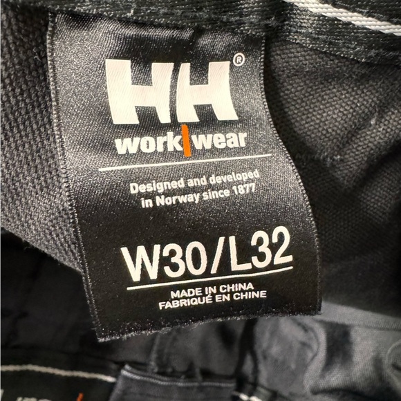 Helly Hansen Workwear Mens Chelsea Construction Pants Size 30 Cargo Multi Pocket - Picture 10 of 10